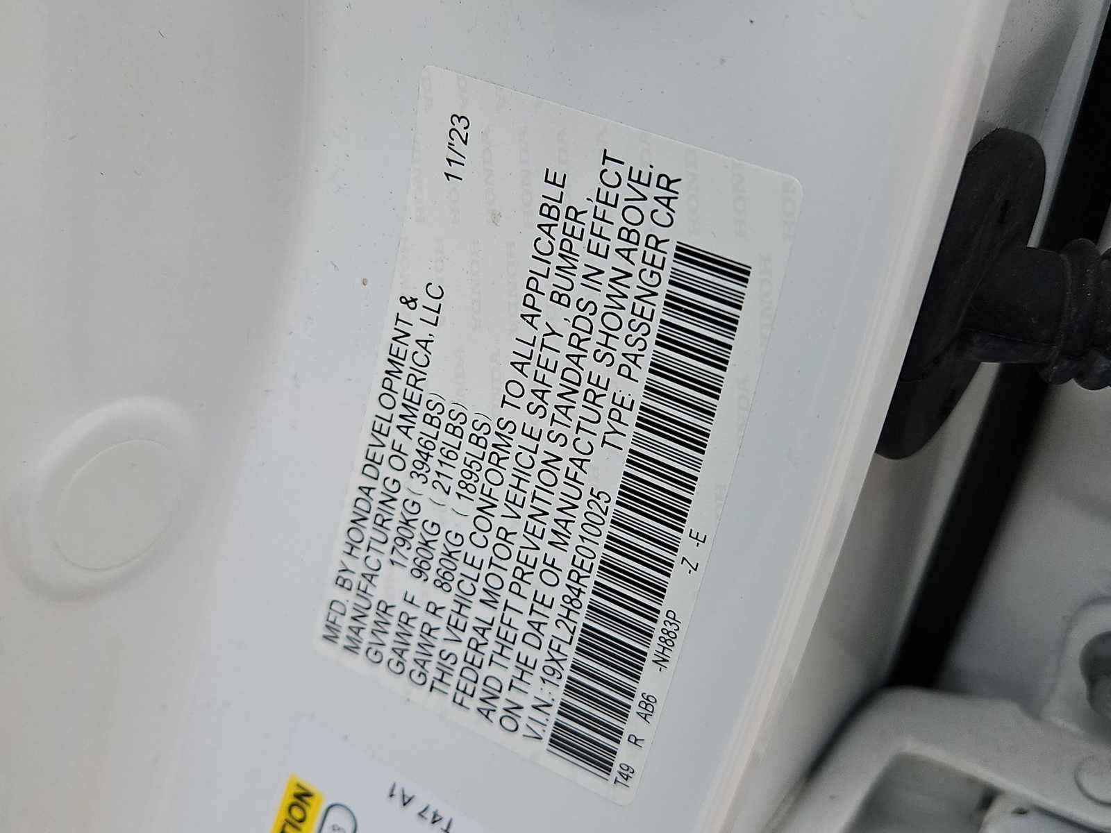 2024 Honda Civic Hatchback Sport