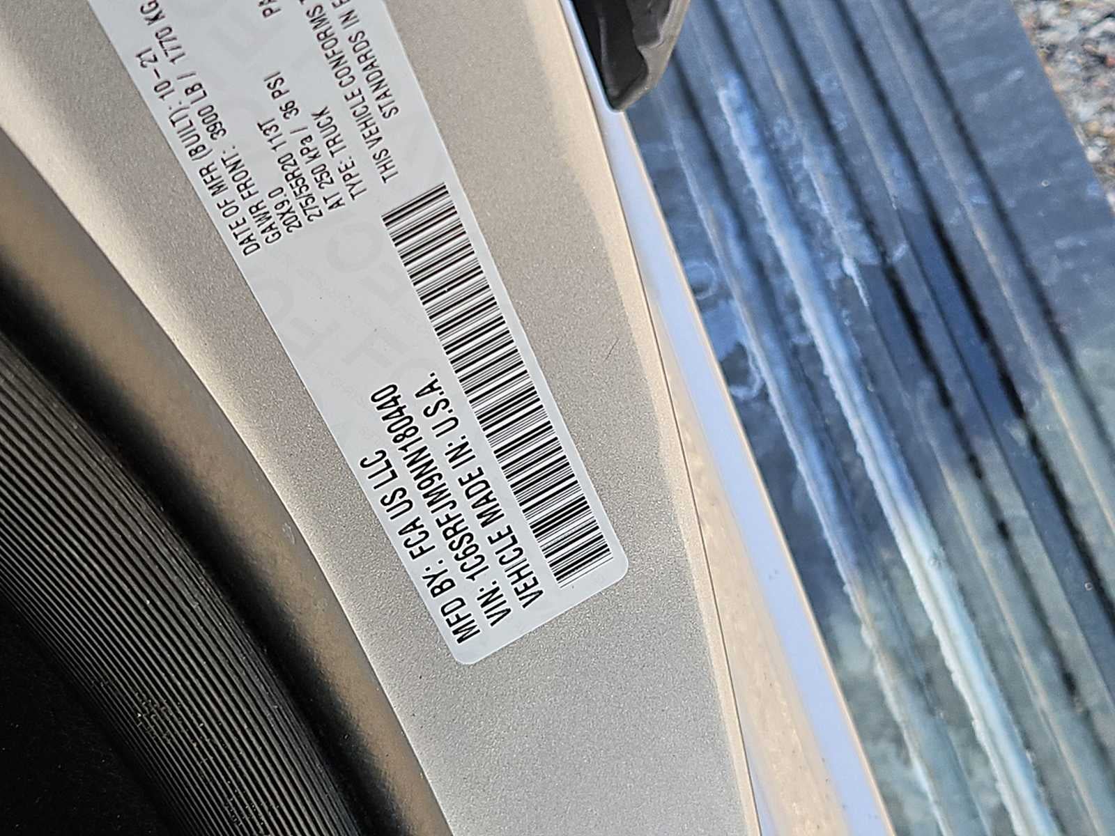 2022 RAM 1500 Laramie