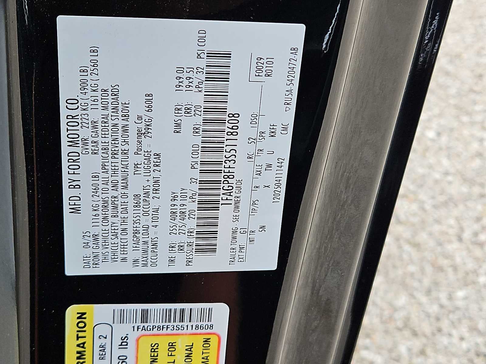 2025 Ford Mustang GT Premium