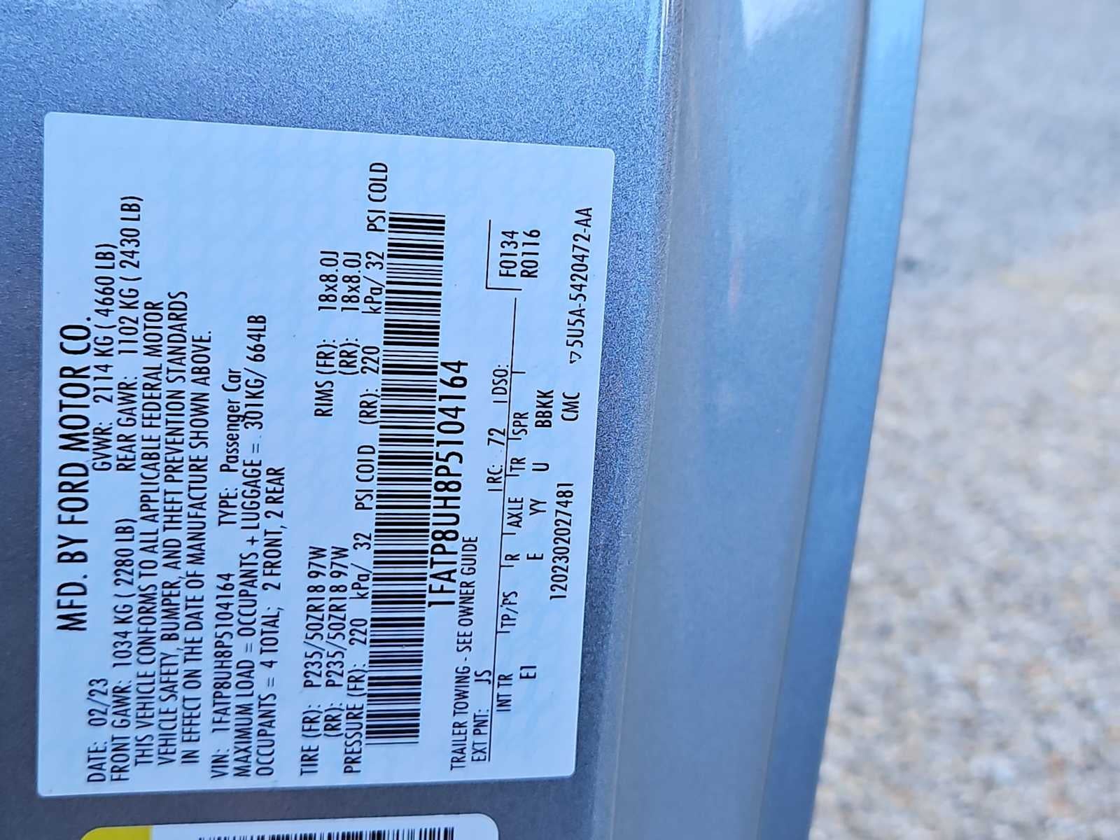 2023 Ford Mustang EcoBoost