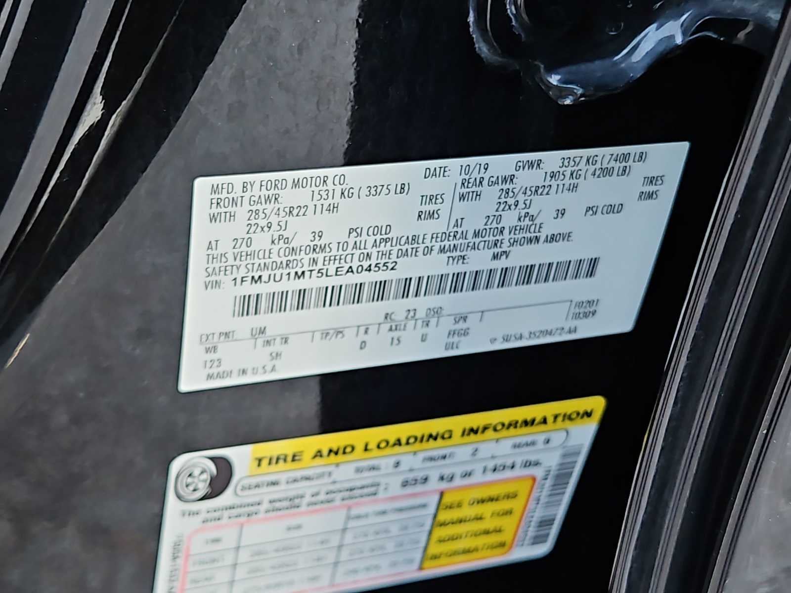 2020 Ford Expedition Platinum