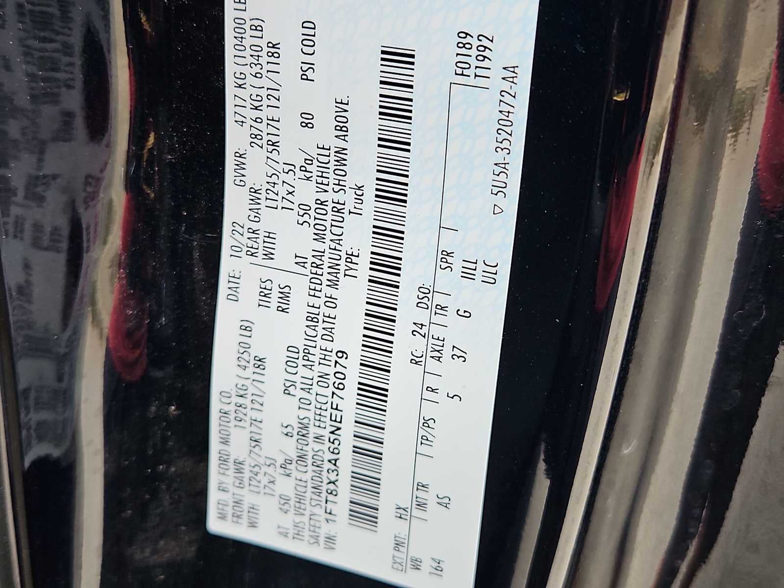 2022 Ford Super Duty F-350 SRW XL