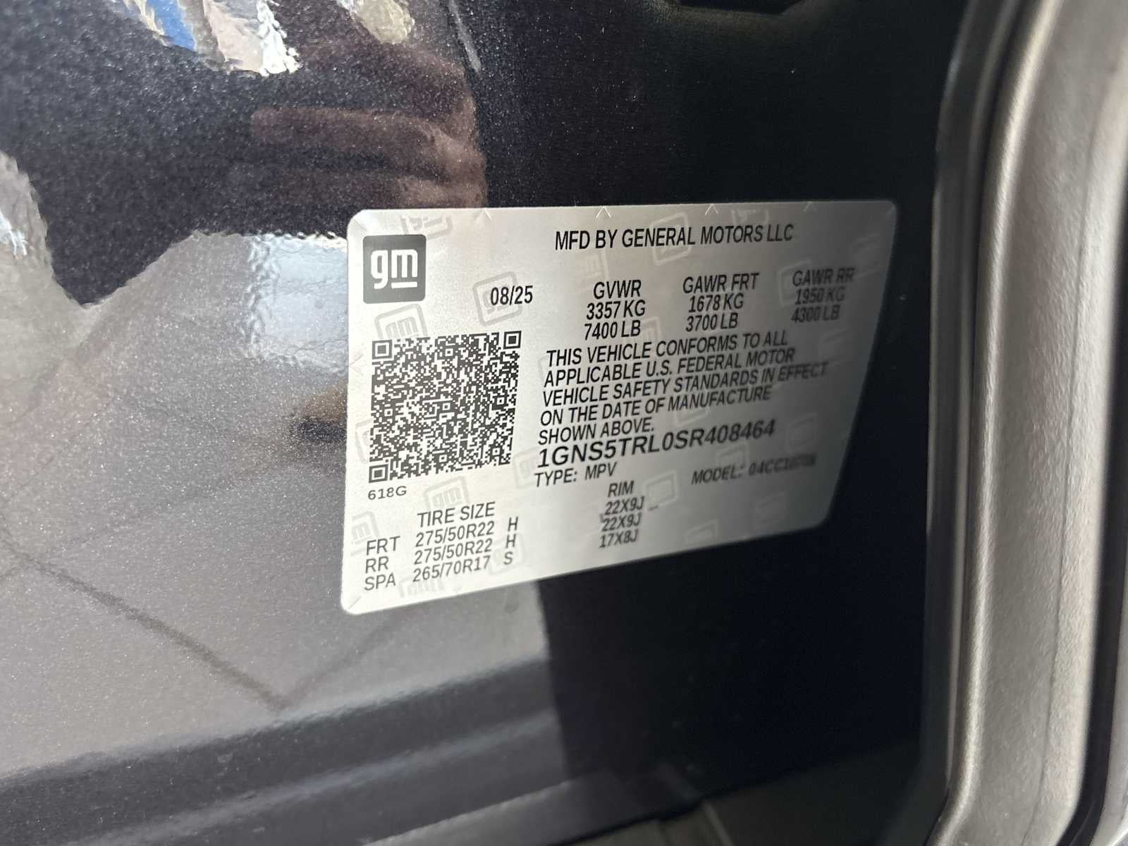 2025 Chevrolet Tahoe High Country