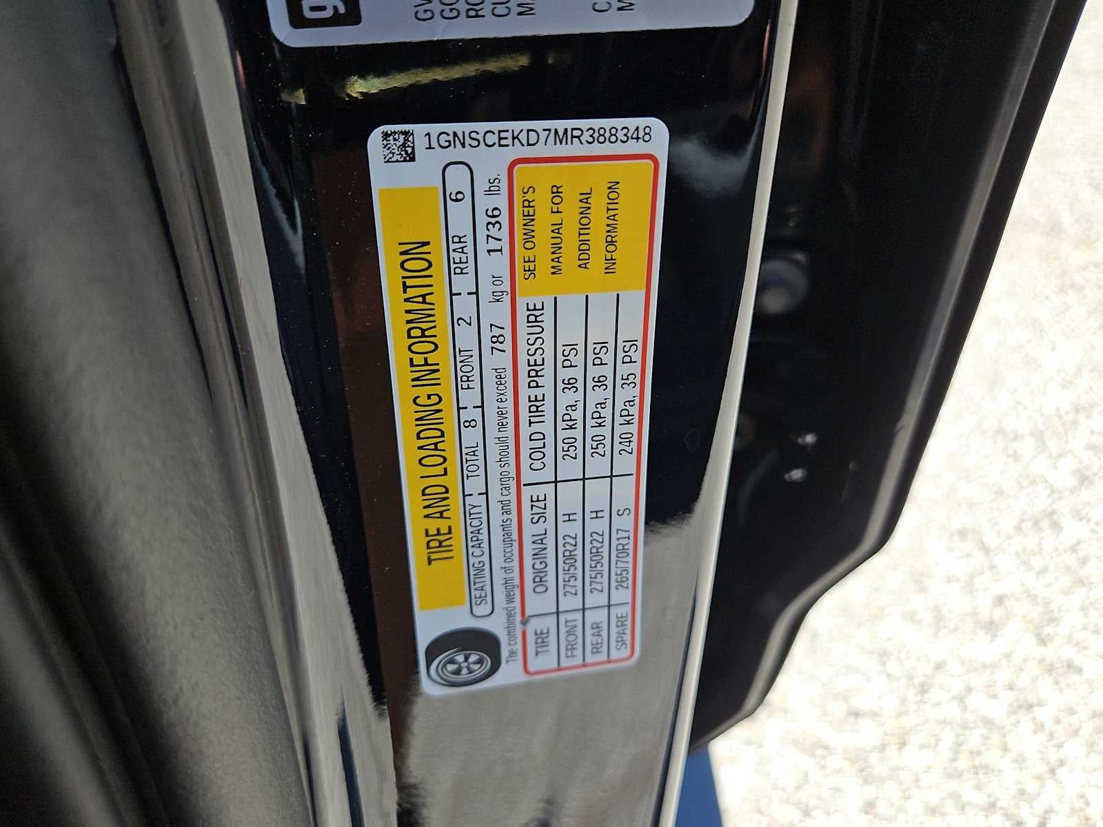 2021 Chevrolet Suburban RST