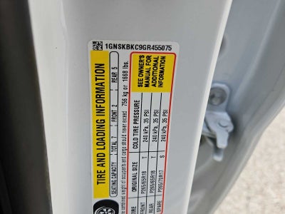 2016 Chevrolet Tahoe LT