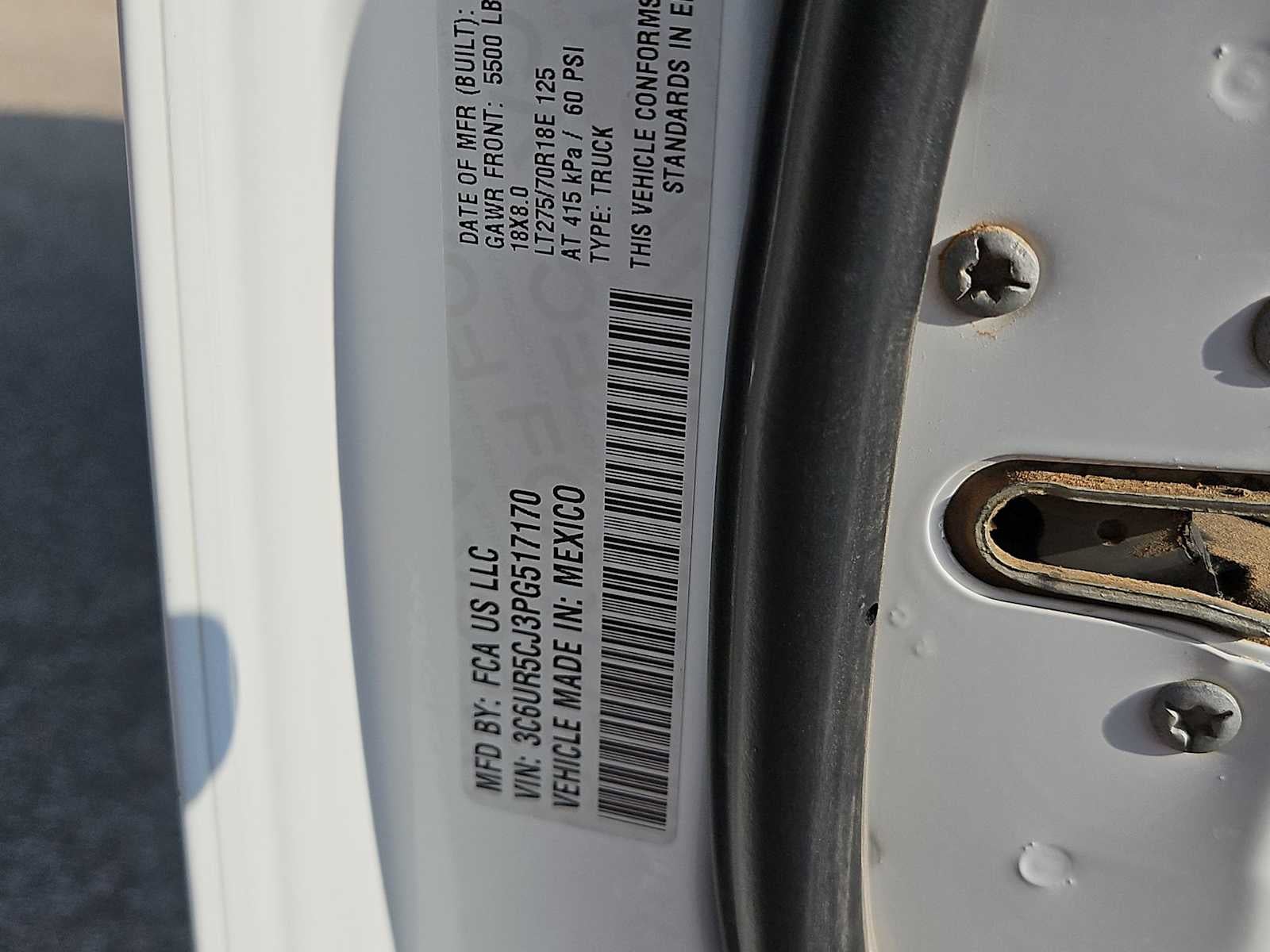 2023 RAM 2500 Tradesman