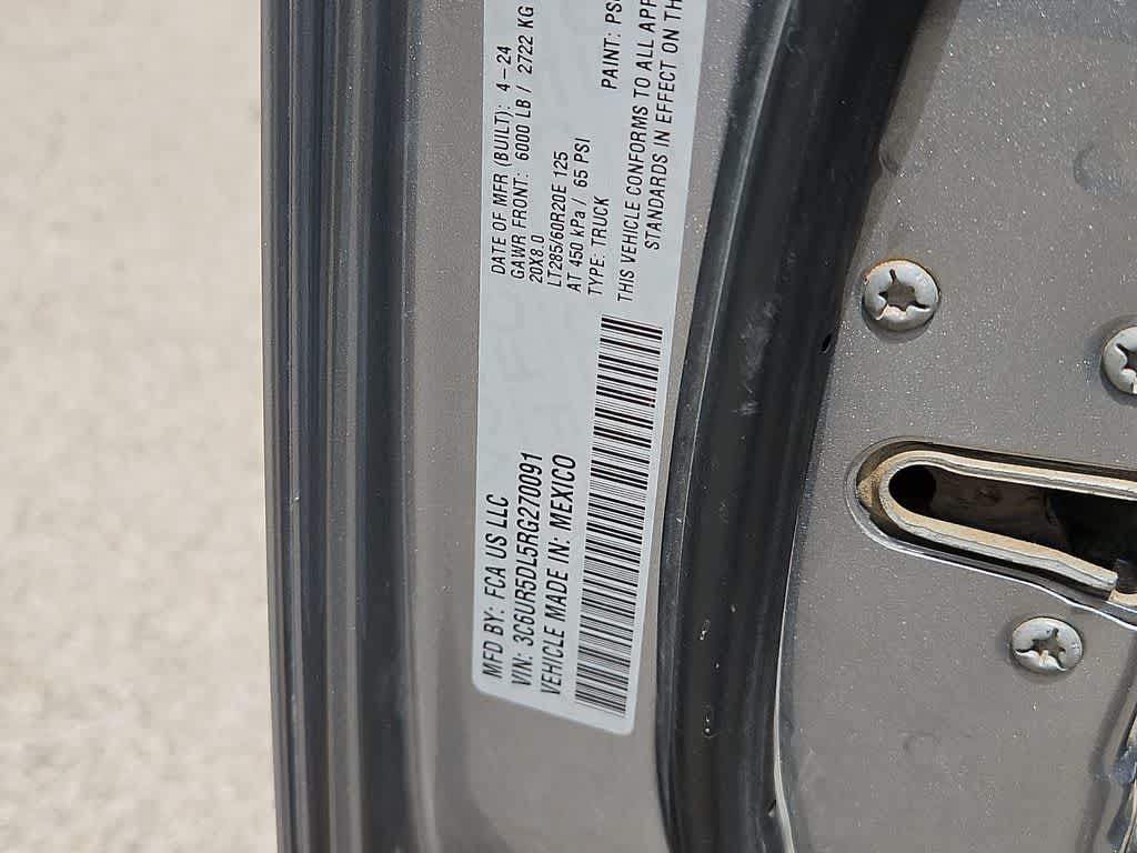 2024 RAM 2500 Lone Star