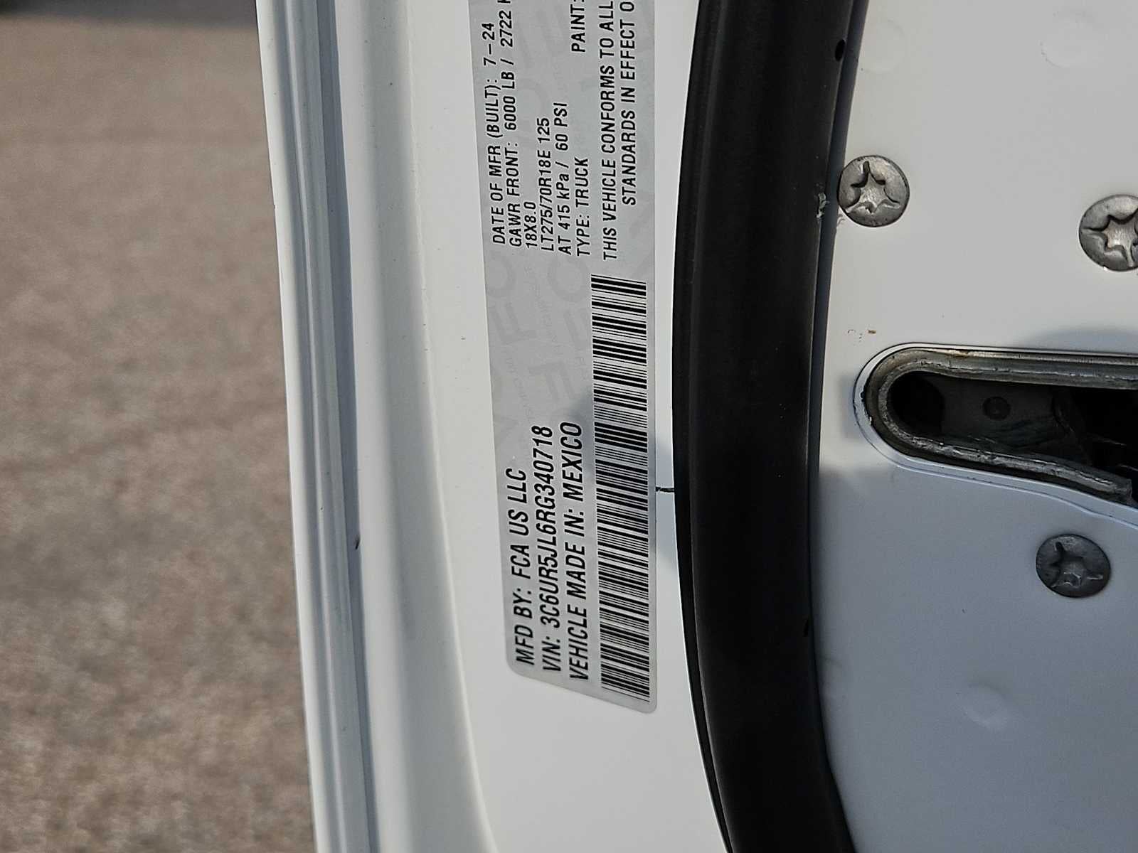 2024 RAM 2500 Big Horn