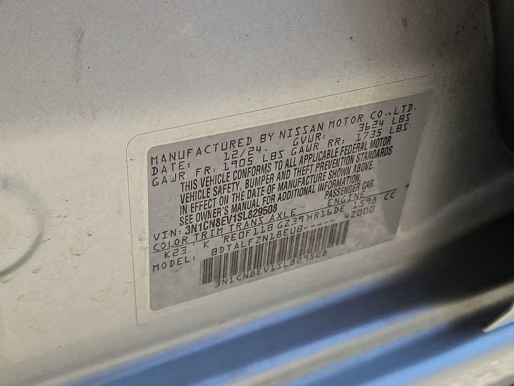 2025 Nissan Versa SV