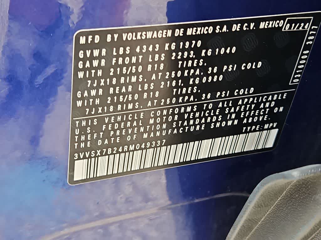 2024 Volkswagen Taos SE