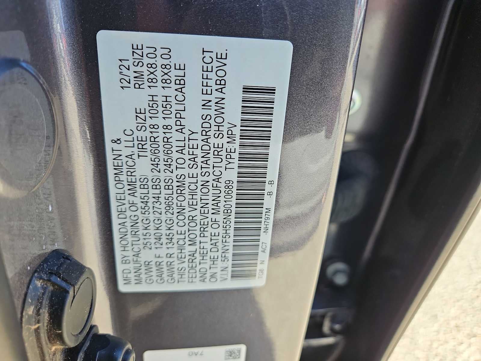 2022 Honda Pilot EX-L