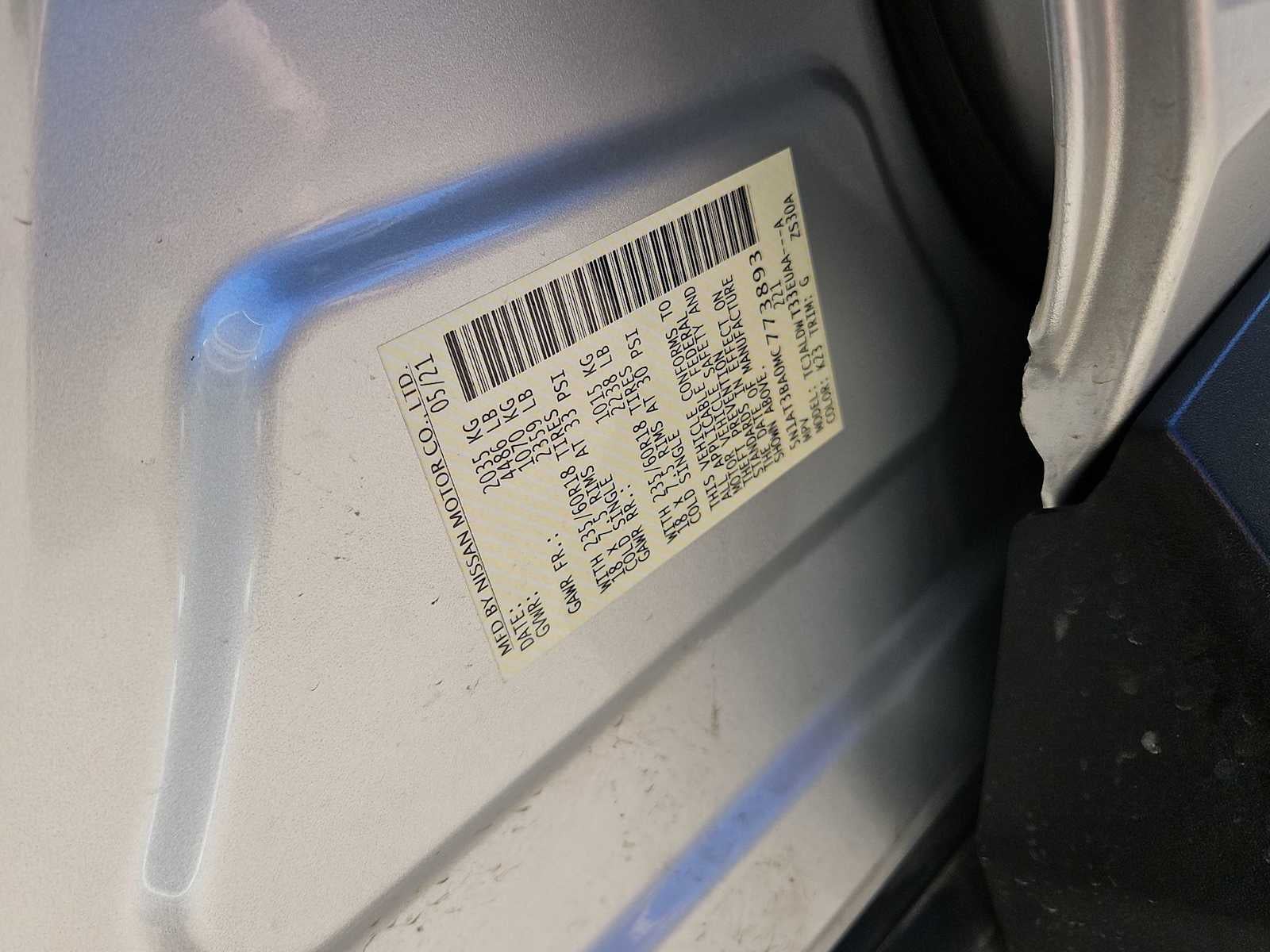 2021 Nissan Rogue SV