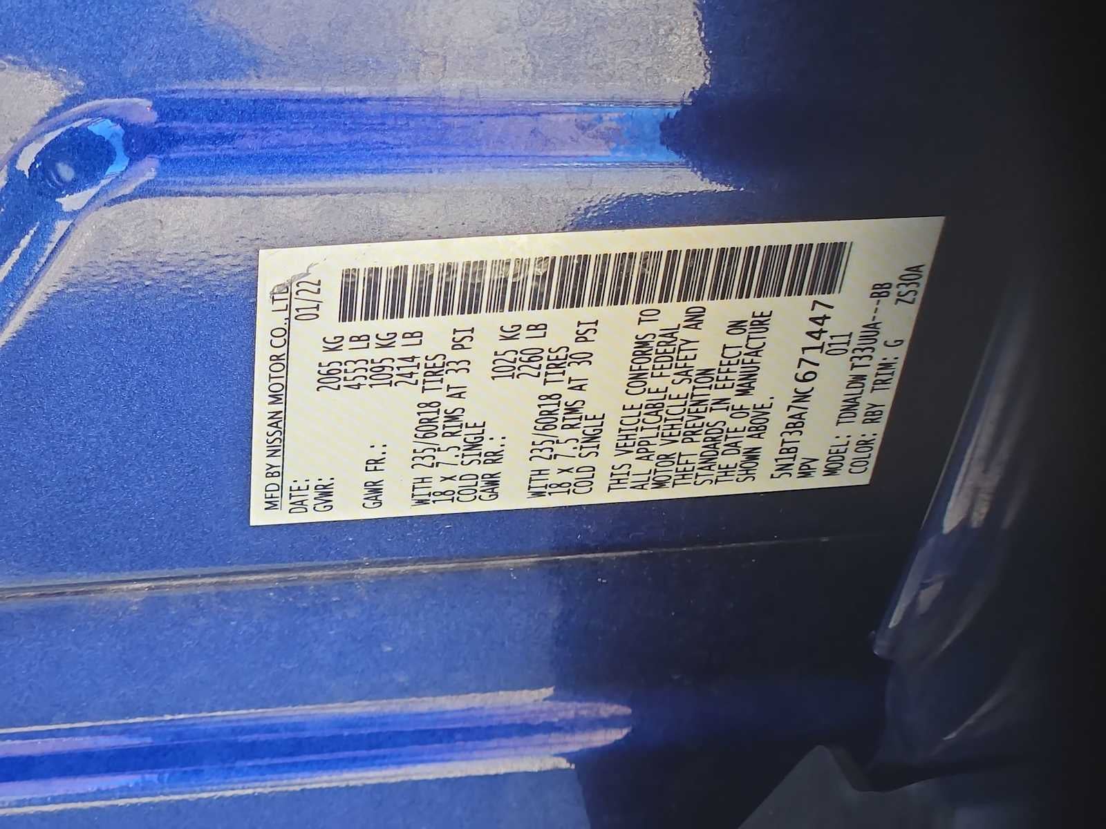 2022 Nissan Rogue SV