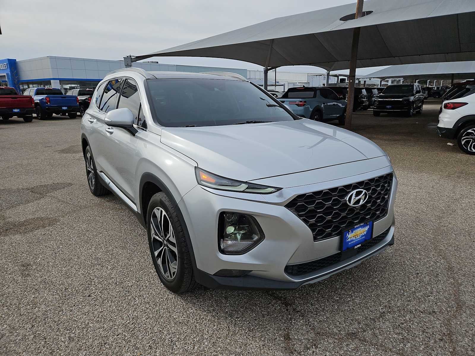 Used 2019 Hyundai Santa Fe Ultimate with VIN 5NMS53AAXKH064701 for sale in San Angelo, TX