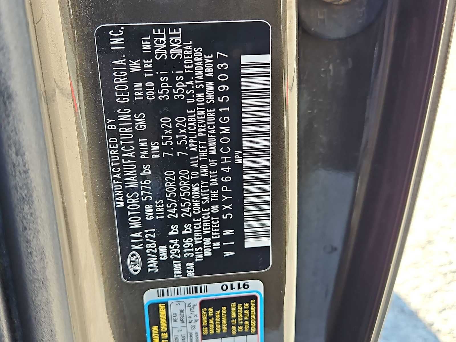 2021 Kia Telluride S