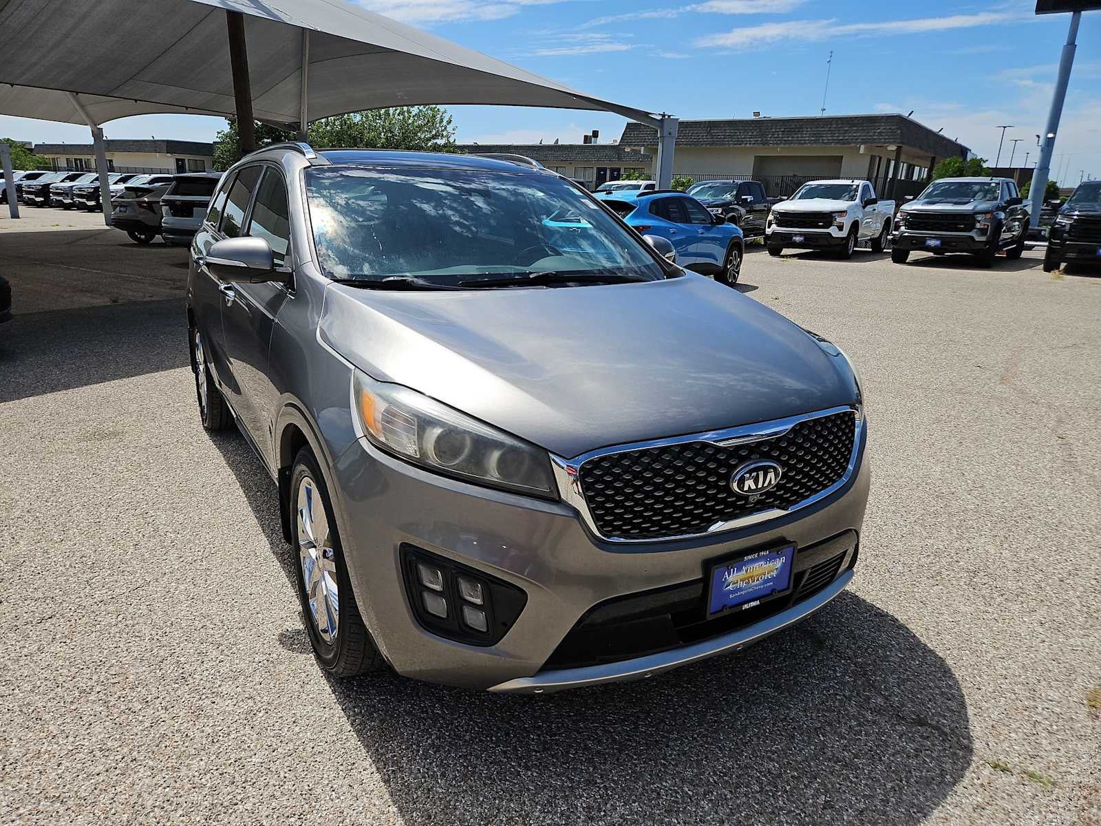 Used 2016 Kia Sorento Limited with VIN 5XYPKDA59GG092837 for sale in San Angelo, TX