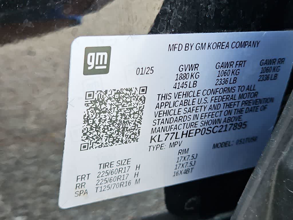 2025 Chevrolet Trax LT