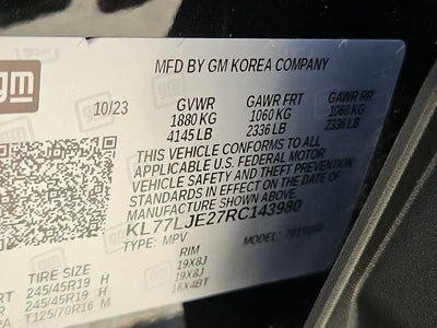 2024 Chevrolet Trax 2RS