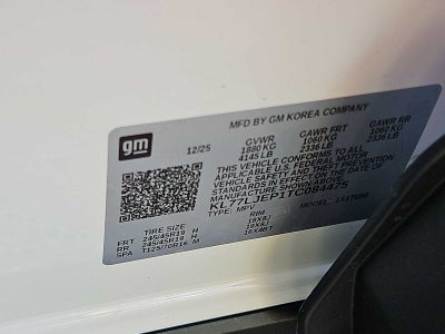 2026 Chevrolet Trax 2RS