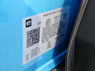 2026 Chevrolet Trax 2RS