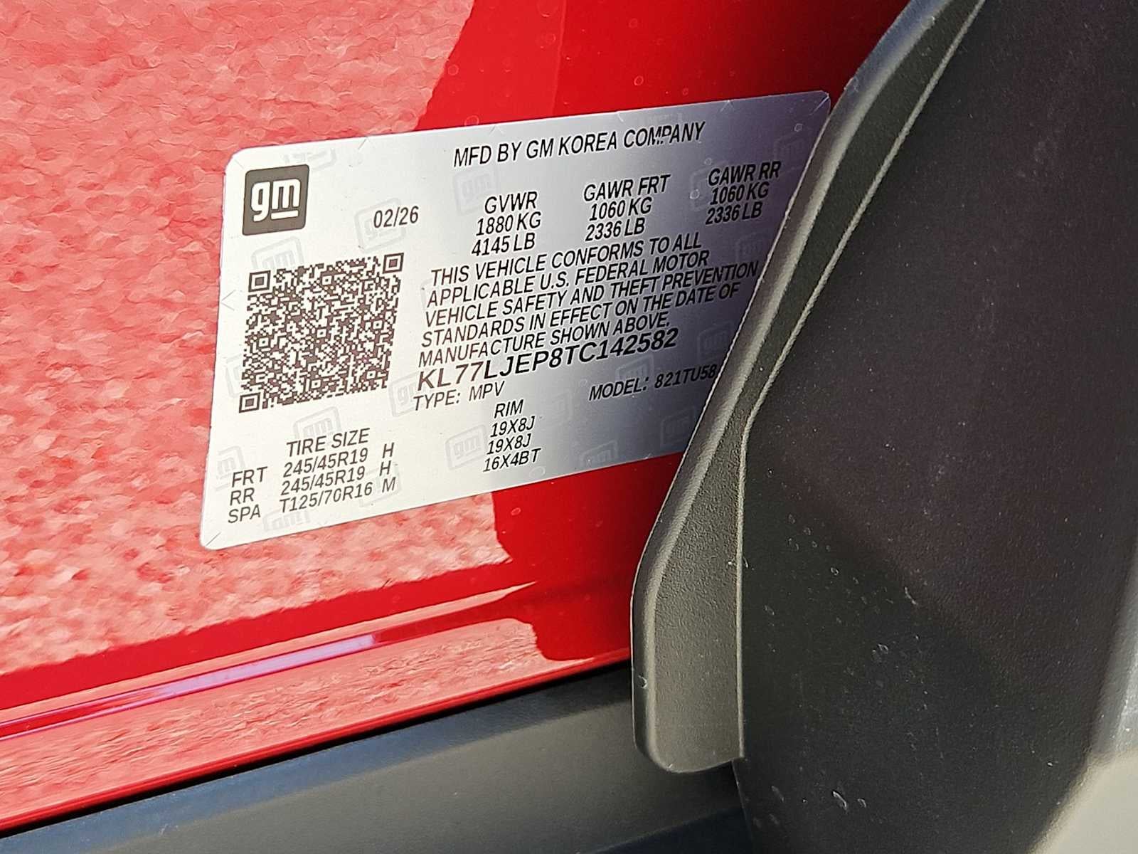 2026 Chevrolet Trax 2RS