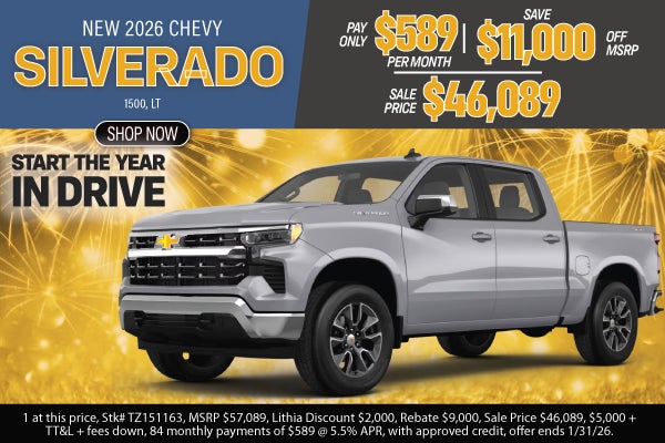 New 2026 Chevy Silverado
