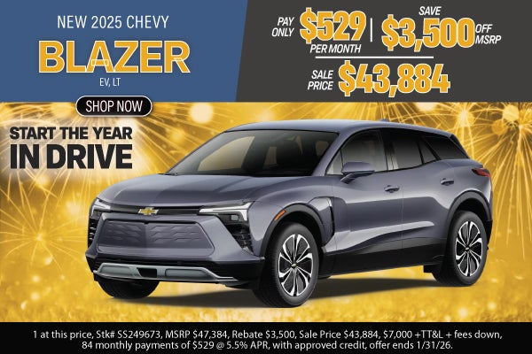 New 2025 Chevy Blazer