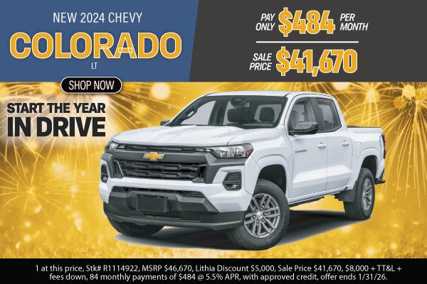 New 2024 Chevy Colorado